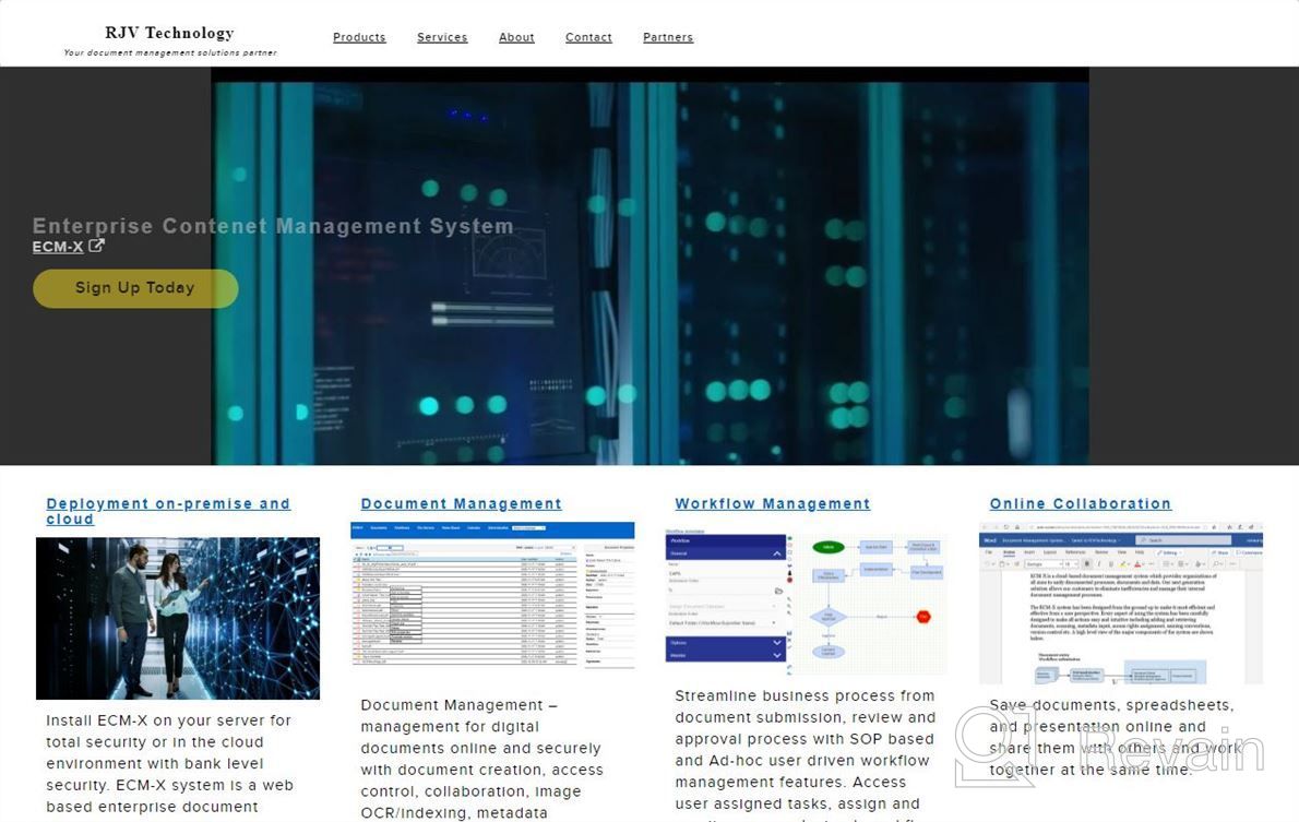 img 1 attached to ECM-X Enterprise Document Management System review by Doug Layman