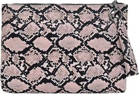 img 1 attached to YAOSEN Snakeskin Pattern Shoulder Crossbody Women's Handbags & Wallets ~ Shoulder Bags