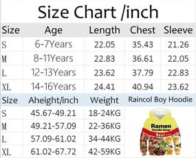 img 1 attached to Funny 3D Print Pullover Hoodies For Kids - Raincol Cool Sweatshirt Novelty Clothes Girls Boys
