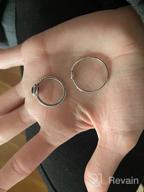 картинка 1 прикреплена к отзыву Кольцо из стерлингового серебра BORUO "Узел любви" - высокий блеск, удобное кольцо, обруч обещания/дружбы (размеры с 4 по 12) от Steve Cypert