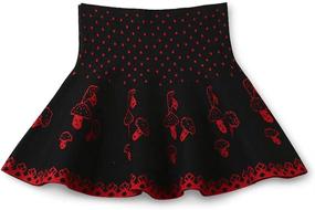 img 3 attached to Mesinsefar Little Knitted Pleated 140Cm 55 Girls' Clothing : Skirts & Skorts