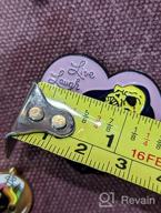 img 1 attached to Live, Laugh, Love - Skeleton - Enamel Pin: Spooky Elegance Embodied review by Brooke Abrahams