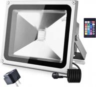 loftek® 50w rgb led flood light: waterproof, high powered, and remote controlled for outdoor security lighting logo