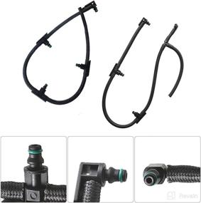 img 3 attached to Labwork Fuel Injector Return Line Kit Upgrade for 2004.5-2010 6.6L LLY Duramax Diesel Pickup Truck Engines