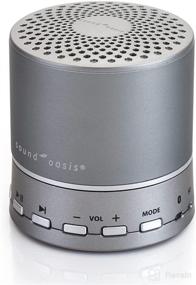 img 4 attached to 🔊 Sound Oasis Sound Machine with Bluetooth Speaker: Sleep Better with Big Bass Sound - Portable Home and Travel White Noise Machine for Adults and Babies - Over 20 Playlists of White Noise and Nature Sounds