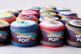 img 1 attached to Rainy Day Bernat POP! - 5Oz Medium Gauge 100% Acrylic Yarn