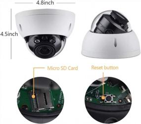 img 1 attached to Enhance Your Security With VIKYLIN 4MP Varifocal Poe IP Camera: Motorized 5X Zoom & Advanced Lens For Outdoor/Indoor Video Surveillance