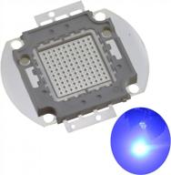 odlamp 100w led chip- super bright blue light for high power diy lighting logo