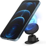 📱 enhanced seo: ringke magnetic gear phone car holder, swivel lock, carbon fiber pattern, neodymium magnet, 360° rotation, premium space saving dashboard stand логотип