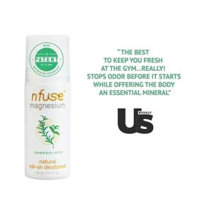 img 1 attached to 🌿 Discover the All-Natural Power of Nfuse Magnesium Deodorant with Rosemary Scent!