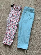 img 1 attached to Touched Nature Organic Cotton Leggings Girls' Clothing for Leggings review by Hailey Rodriguez