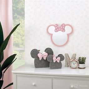 img 1 attached to Disney Minnie Shaped Nursery Storage