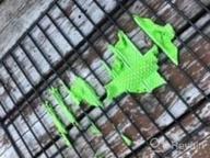 img 1 attached to Extra Long Silicone Oven Mitts And Pot Holders Set - Heat Resistant Quilted Liner With Mini Mittens For Kitchen, Baking, Grill & BBQ - Green (6 Pack) review by Jon Larjin