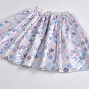 img 2 attached to DXTON Skirt Toddler Girls Outfits Girls' Clothing : Skirts & Skorts