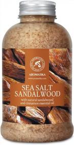 img 4 attached to Sandalwood & Cinnamon Bath Salts: Natural Relaxation For Good Sleep And Glowing Skin