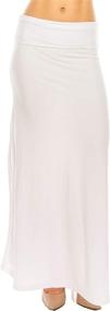 img 4 attached to 👗 RENESEILLE Women's Long Maxi Skirt - Stylish and Trendy Women's Clothing at Skirts