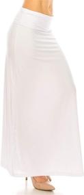 img 2 attached to 👗 RENESEILLE Women's Long Maxi Skirt - Stylish and Trendy Women's Clothing at Skirts