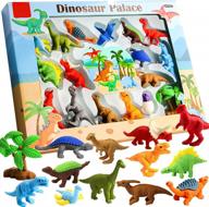 desk pets dinosaur erasers - fun puzzle erasers and take-apart toys for kids, perfect for christmas and birthday party gifts logo