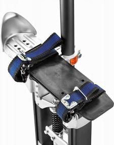 img 1 attached to Черные ходули для гипсокартона GypTool Pro, регулируемые от 36 до 48 дюймов