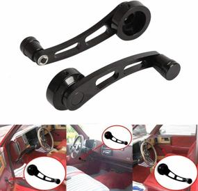 img 2 attached to Upgrade Your Classic Car With KIMISS Window Crank Handle Winder - Set Of 2 Durable Alloy Handles