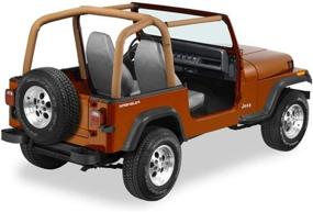 img 1 attached to 🔝 Top-rated Spice Sport Bar Covers for CJ5, CJ7, and Wrangler (1980-2016) - Bestop 8000937