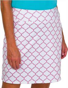 img 4 attached to Jofit Women'S Mina Skort 17" - High-Performance Athletic Apparel For Golf & Tennis
