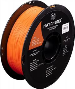img 4 attached to High-Quality 1.75Mm Light Orange PLA 3D Printer Filament By HATCHBOX - 1 KG Spool With +/- 0.03 Mm Dimensional Accuracy For Exceptional 3D Printing Filament Results