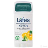 lafes citrus bergamot deodorant packaging personal care in deodorants & antiperspirants logo