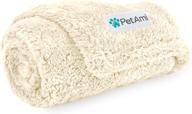 🐾 waterproof dog blanket fleece by petami - soft & warm pet fleece throw for large dogs and cats – plush sherpa throw ideal as furniture protector for sofa, couch, or bed logo