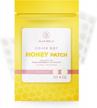 honey patch ollie belle - hydrocolloid acne treatment patches for skincare - oil-absorbing, non-drying and waterproof, with invisible coverage in 2 sizes logo