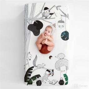 img 4 attached to Rookie Humans Cotton Sateen Fitted Kids' Home Store via Nursery Bedding