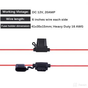 img 2 attached to 🔌 eFuncar 100 Pcs Standard Blade Fuse Assorted Set with Inline Fuse Holder - ATO/ATC/ATS/APR Car Fuses Assortment Kit for Auto Boat Truck SUV RV - 2A/3A/5A/7.5A/10A/15A/20A/25A/30A/35A AMP