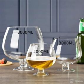 img 3 attached to 12000 мл Crystal Snifters Surprised Drinkware