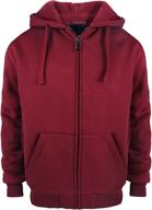 sherpa lined fleece zip up sweatshirts sweatshirt boys' clothing at fashion hoodies & sweatshirts logo