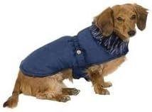 img 1 attached to Fashion Pet Faux Fur Shearling Blanket Dog Coat: Navy, X-Large - Ultimate Dog Winter Fashion!