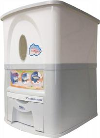 img 3 attached to White Tayama PG-15R Dry Food Dispenser With 15Kg/33Lbs Capacity For Improved Search Engine Visibility