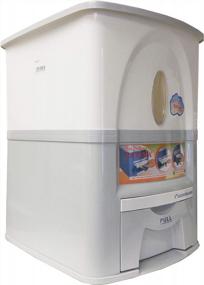 img 2 attached to White Tayama PG-15R Dry Food Dispenser With 15Kg/33Lbs Capacity For Improved Search Engine Visibility