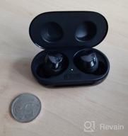 img 1 attached to Upgrade Your Audio Experience with Samsung Galaxy Buds+ Plus: True Wireless Earbuds with Improved Battery and Call Quality in White, including Wireless Charging Case and Velvet Pouch. review by Aneta Kieszkowska ᠌