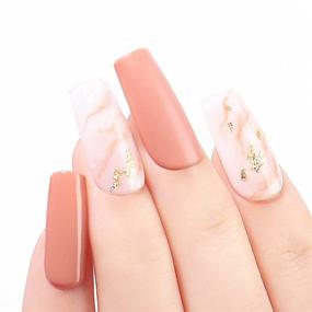 img 1 attached to AIMEILI Soak Off UV LED Nude Gel Nail Polish - Stella Anethum (107) 10Ml: Get A Natural Look With Long-Lasting Shine!