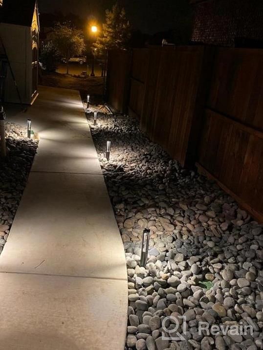 img 1 attached to Enhance Your Outdoor Space: 12-Pack Low Voltage Landscape Lights With Unique LED Effects And 172LM, 3000K Warm White review by Bryan Gallardo