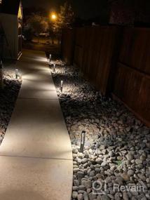 img 5 attached to Enhance Your Outdoor Space: 12-Pack Low Voltage Landscape Lights With Unique LED Effects And 172LM, 3000K Warm White