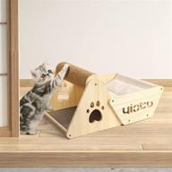 yiotl elevated cat hammock with scratching post and swing chair 🐱 - natural sisal cat scratching toy and bed for indoor cats and kittens logo