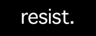 🛑 anti-trump lowercase resist bumper sticker - stop president логотип