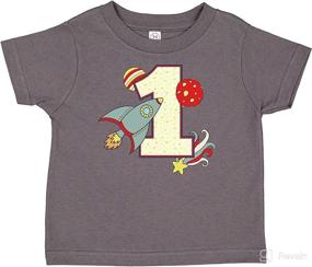 img 2 attached to 🎂 Inktastic Baby T-Shirt with Outer Space Theme, Perfect for 1st Birthday Celebration