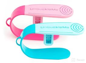 img 4 attached to 🔧 UnbuckleMe Car Seat Buckle Release Tool - Ultimate Solution to Easily Unbuckle Your Child’s Car Seat - Parent's, Grandparent's, and Older Children's Essential (Double Pack: Blue & Pink)