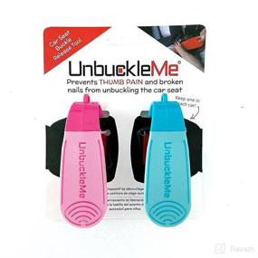 img 3 attached to 🔧 UnbuckleMe Car Seat Buckle Release Tool - Ultimate Solution to Easily Unbuckle Your Child’s Car Seat - Parent's, Grandparent's, and Older Children's Essential (Double Pack: Blue & Pink)