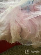 картинка 1 прикреплена к отзыву TTYAOVO Принцесса Платье Для Девочки: Длинное платье из тюля для цветочных девочек в костюме единорога от Jennifer Wilson