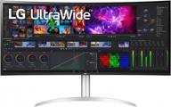 lg 40wp95c-w ultrawide thunderbolt borderless monitor with dual controller, on screen control, wide color gamut and 5120x2160p resolution logo