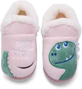 img 4 attached to 🧦 Cozy Plzensen Winter Indoor Slippers: Boys' Shoes for Ultimate Comfort