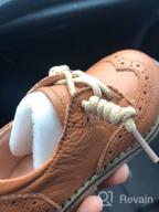 img 1 attached to 👟 CCTWINS KIDS Toddler Leather G9771 Brown 27 Boys' Shoes: Stylish & Comfy Footwear for Active Toddlers review by Manny Darawi